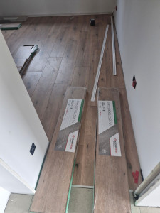 Photo de galerie - Pose de parquet - Revêtement de sol