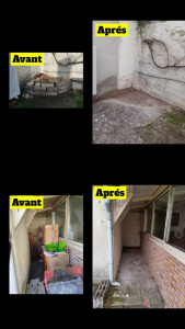 Photo de galerie - Evacuation gravats, terre, bois ect..