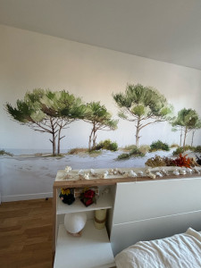 Photo de galerie - Peinture - Tapisserie