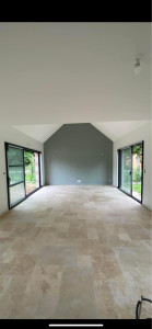 Photo de galerie - Préparation des supports et mise en peinture à L’airless pour un résultat parfait sans traces, un client de plus de satisfait 