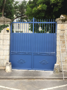 Photo de galerie - Réalisation et pose portail 