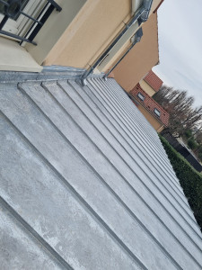 Photo de galerie - Toiture complète zinc 