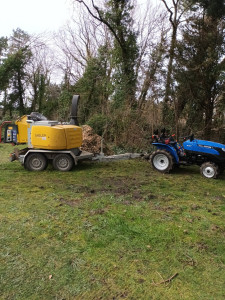 Photo de galerie - Broyage de branches