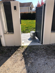 Photo de galerie - Réalisation  murette en suit extérieur   essuyé  