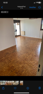 Photo de galerie - Pose de parquet - Revêtement de sol