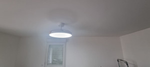 Photo de galerie - Installation de ventilateur plafond 
