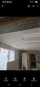 Photo de galerie - Plâtrerie - Murs - Plafonds