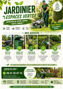 Photo de galerie - Nettoyage de votre jardin 