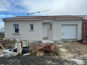 Photo de galerie - Réalisation d’une maison individuelle avec ses enduits