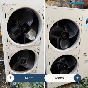 Photo de galerie - Lavage Groupe Extérieur Daikin