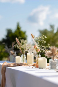 Photo de galerie - Disponible pour le service lors de vos événements (mariages, anniversaires, réceptions, cocktails...). Sérieuse, motivée et dynamique.