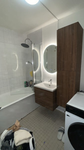 Photo de galerie - Meuble salle de bain colonne 