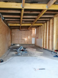 Photo de galerie - Extension en ossature de bois