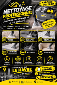 Photo de galerie - Je propose mes services dans le nettoyage de tout type de tissus pour auto / canapés/  matelas/ chaise 