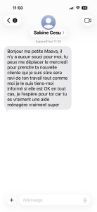 Photo de galerie - ️encore une cliente de satisfaite 