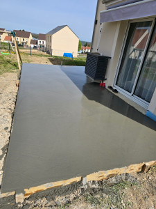 Photo de galerie - Création une terrasse 