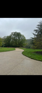 Photo de galerie - Nettoyage allée de garage 