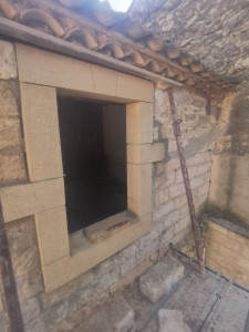 Photo de galerie - Ouverture et pose de Pierre de Taille