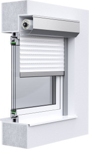 Photo de galerie - Fenêtre volet roulant 