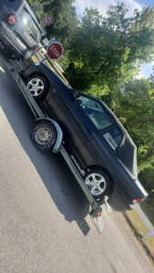 Photo de galerie - Transport d'une Ford Escort cabriolet XR3I (MK6), Panne d'allumage a chaud 