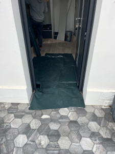 Photo de galerie - Chantier parquet 