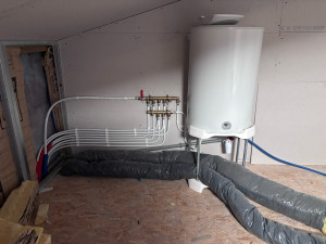 Photo de galerie - Installation réseau d’eau et chauffe eau 