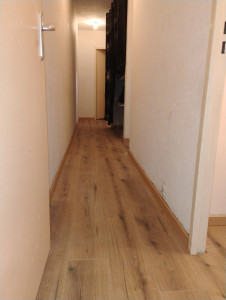 Photo de galerie - Pose de parquet et plus plinthes  