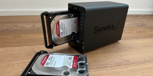 Photo de galerie - Installation et mise en place de sauvegarde nas