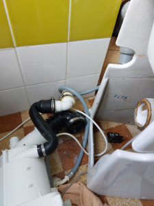 Photo de galerie - Réparation broyeur wc 