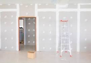 Photo de galerie - Pose placo, pose bandes, isolation, ratissage, enduit, coffrage, peinture, pose toile de verre, papier peint