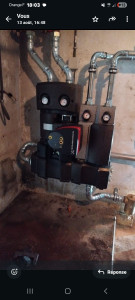 Photo de galerie - Remplacement chaudière fioul 