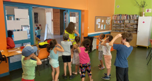 Photo de galerie - Grand jeu organisé au centre de loisir pour des enfants de 6 à 7 ans 