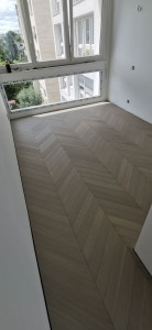 Photo de galerie - Pose de parquet - Revêtement de sol