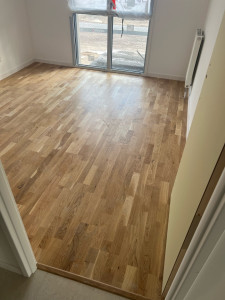 Photo de galerie - Pose parquet et plaintes 