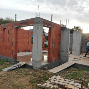 Photo de galerie - Extension et rénovation de l'existant en pierre
