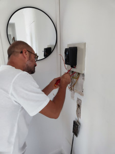 Photo de galerie - Changement de tableau électrique. 