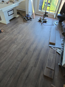 Photo de galerie - Pose de parquet 