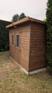 Photo de galerie - Montage abris de jardin 