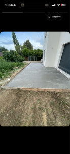 Photo de galerie - Création de terrasse 