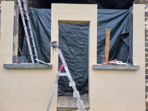 Photo de galerie - Bonjour  ducoup  les client  voilé  imitation  pierre  et voilà le résultat final 