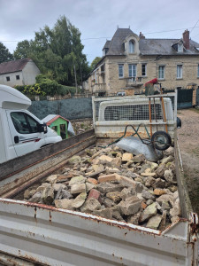 Photo de galerie - Évacuation déchets - Gravats