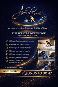 Photo de galerie - Flyer Azur Propreté 