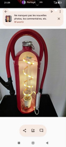 Photo de galerie - Lampe design avec capteur de présence