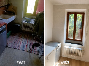 Photo de galerie - Rénovation buanderie