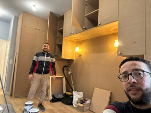 Photo de galerie - Pose de placards et aménagement sur mesure
