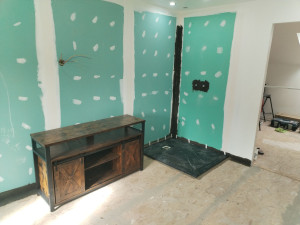 Photo de galerie - Préparation pour une salle de bain 
