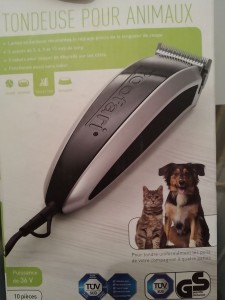 Photo de galerie - Tondeuse pour animaux