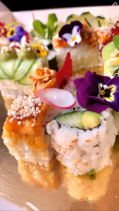 Photo de galerie - Sushi avec dressage gastronomique