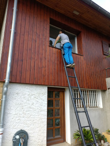 Photo de galerie - Nettoyage en hauteur 