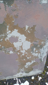 Photo de galerie - Muret extérieur remis à neuf ratissage etc...